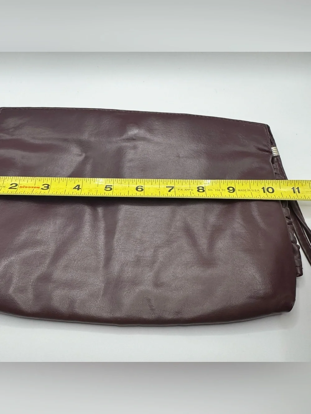 VTG Womens Plum Handbag Wristlet  Whimsygoth Dark Academia Accessory Snaps